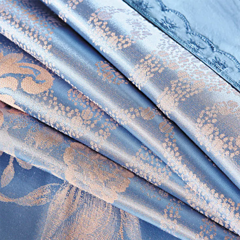 Pure Cotton Jacquard 4-Piece Bedding Set