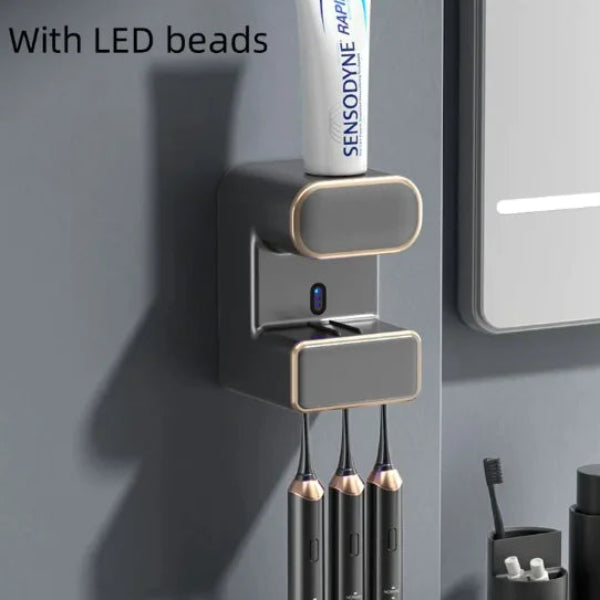 Wall-Mounted UV Brush Hub