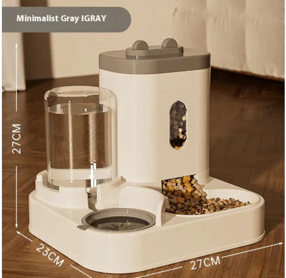 Pet Feeding Station with Water Tank