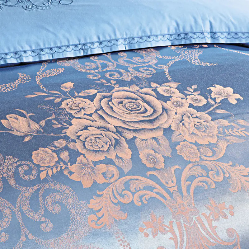 Pure Cotton Jacquard 4-Piece Bedding Set